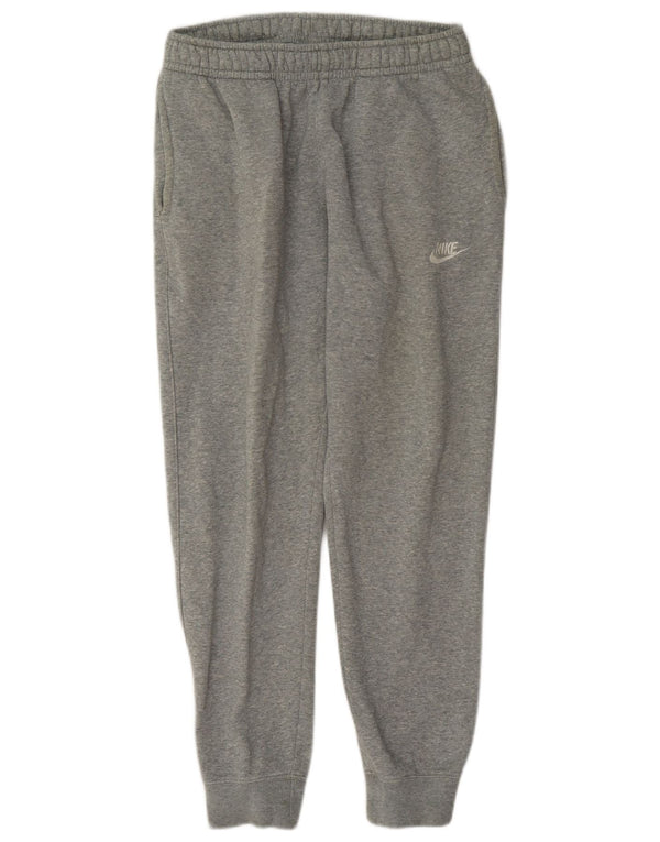 Nike Mens Tracksuit Trousers Joggers Small Grey Cotton