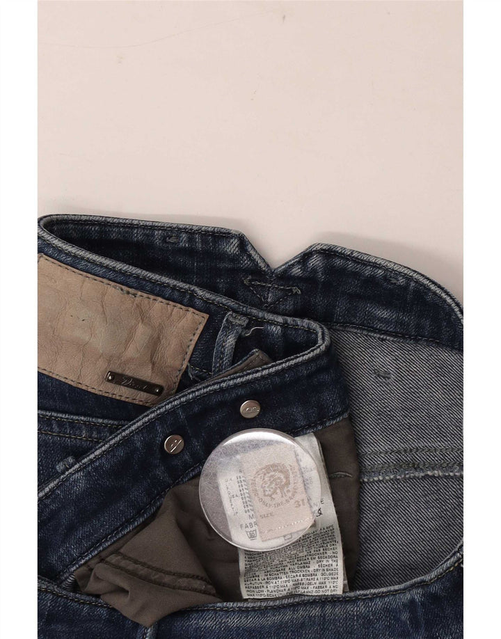 Jean Slim Femme Diesel Cherick W31 L30 Bleu Marine Coton