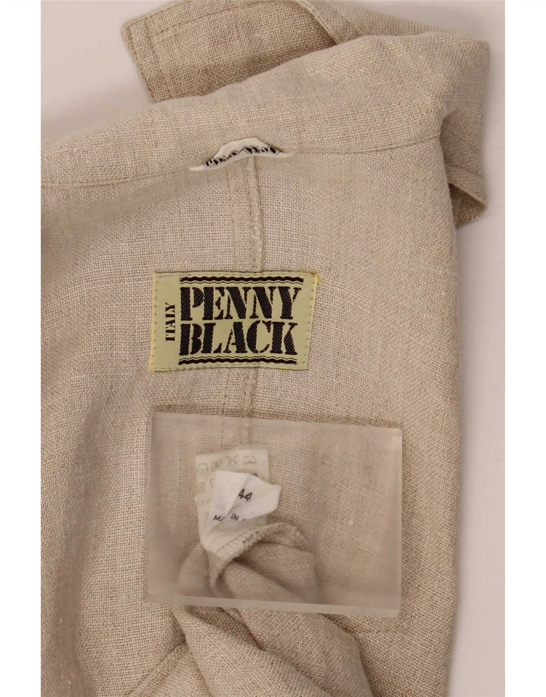 Penny Black Veste utilitaire surdimensionnée pour femme IT 44 Lin beige moyen