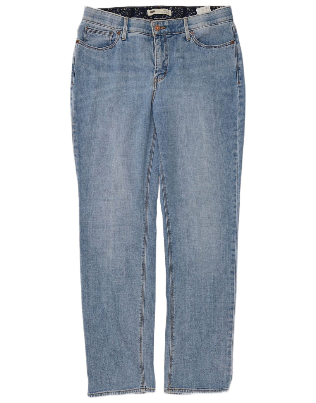 Levi's Jean Droit 525 Femme W32 L32 Bleu Coton
