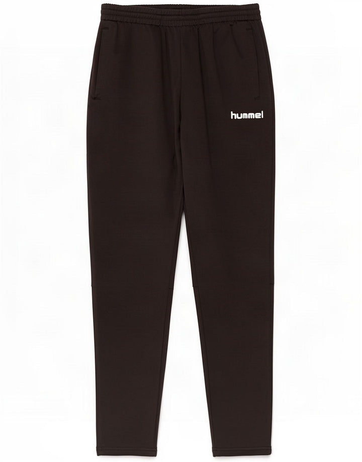 Hummel Pantalon de survêtement graphique pour homme Noir moyen Polyester