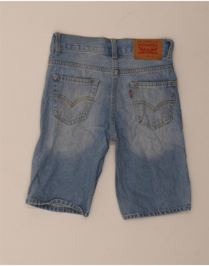 Levi's Short en jean 505 Regular pour garçon 7-8 ans W24 Bleu Coton