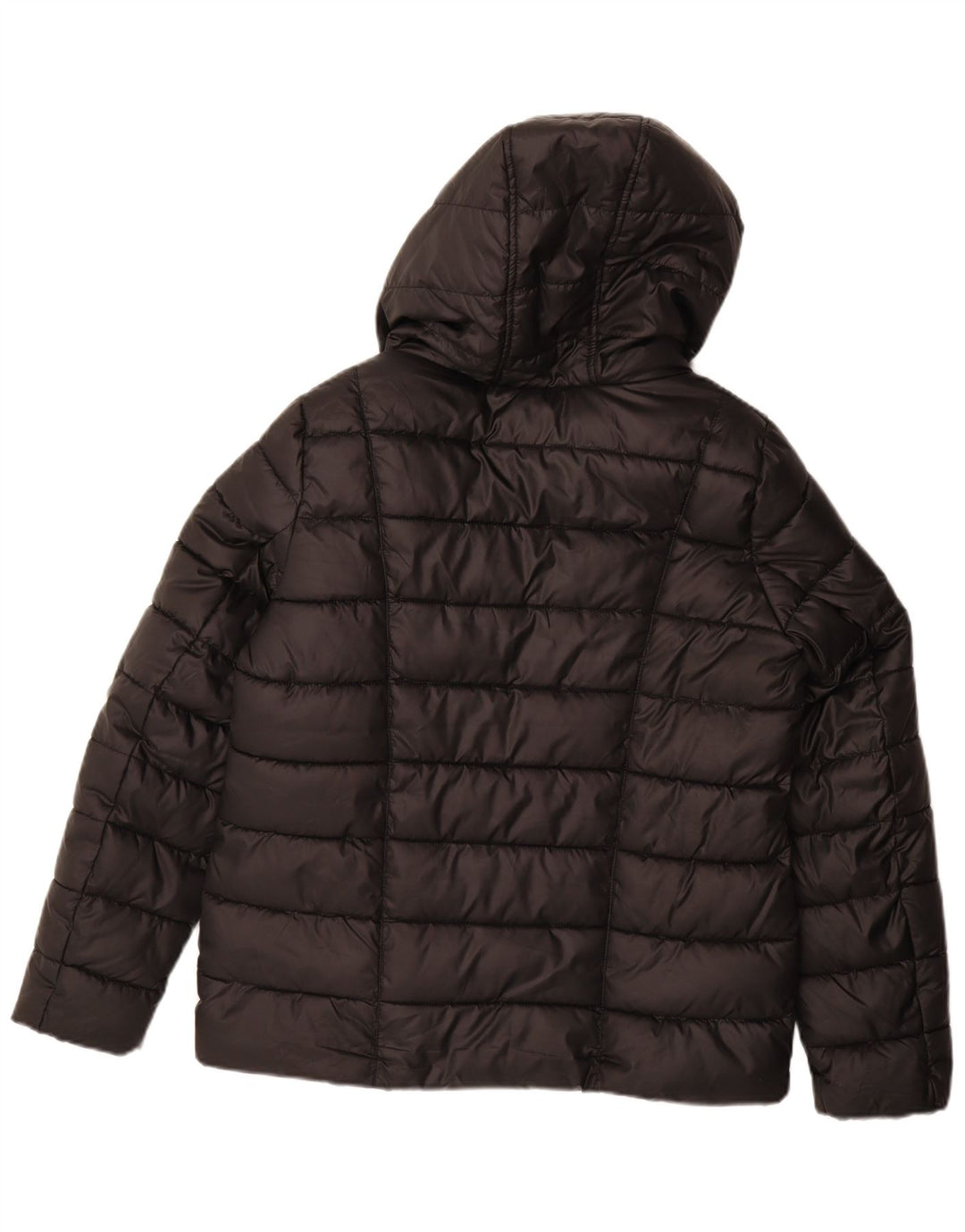 LIPSY Veste matelassée à capuche pour femme UK 12 Medium Noir Polyester