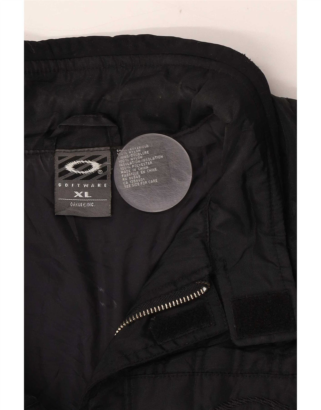 Oakley Veste rembourrée pour homme UK 42 XL Nylon noir