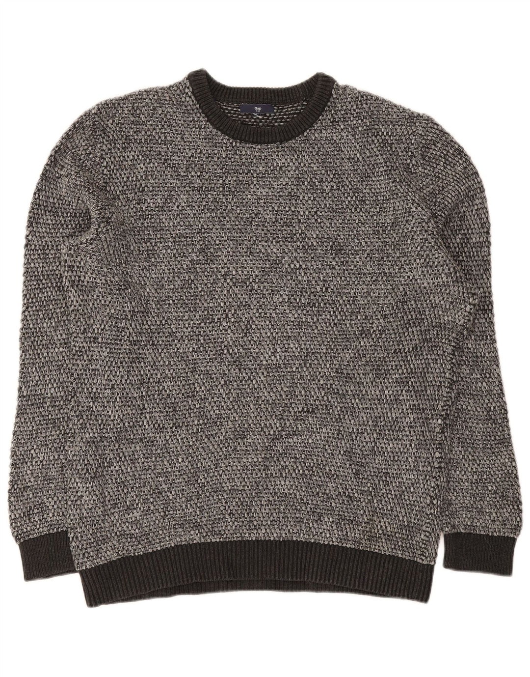 Gap Pull à col rond pour homme Petit gris moucheté