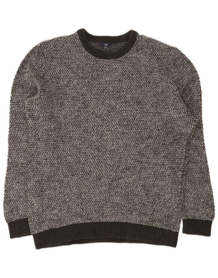 Gap Pull à col rond pour homme Petit gris moucheté