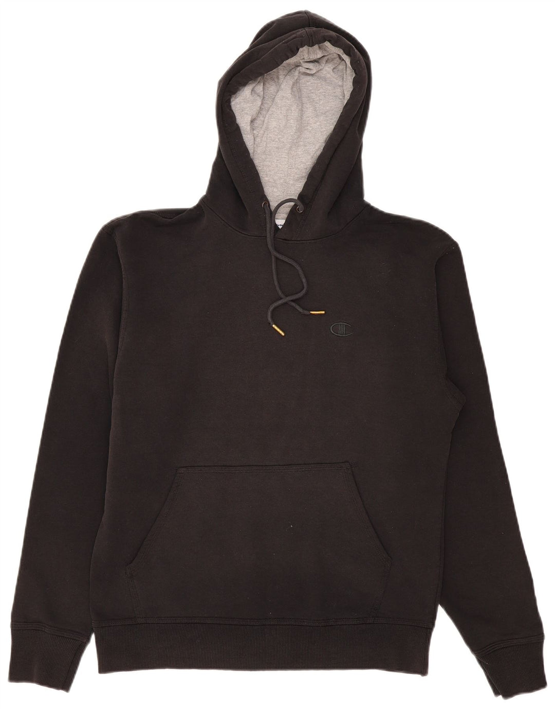 Champion Pull à capuche pour homme en coton noir moyen