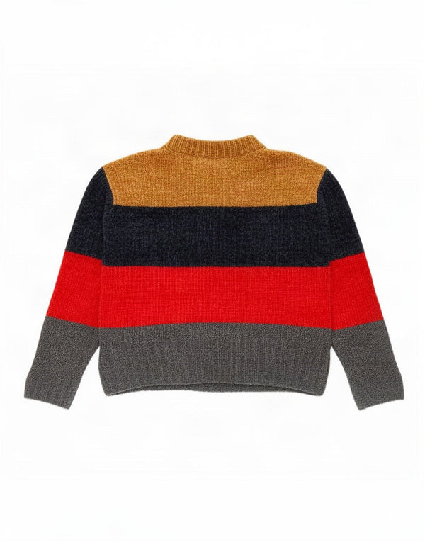 Marks & Spencer Pull col bateau pour femme UK 10 Small Multicolore