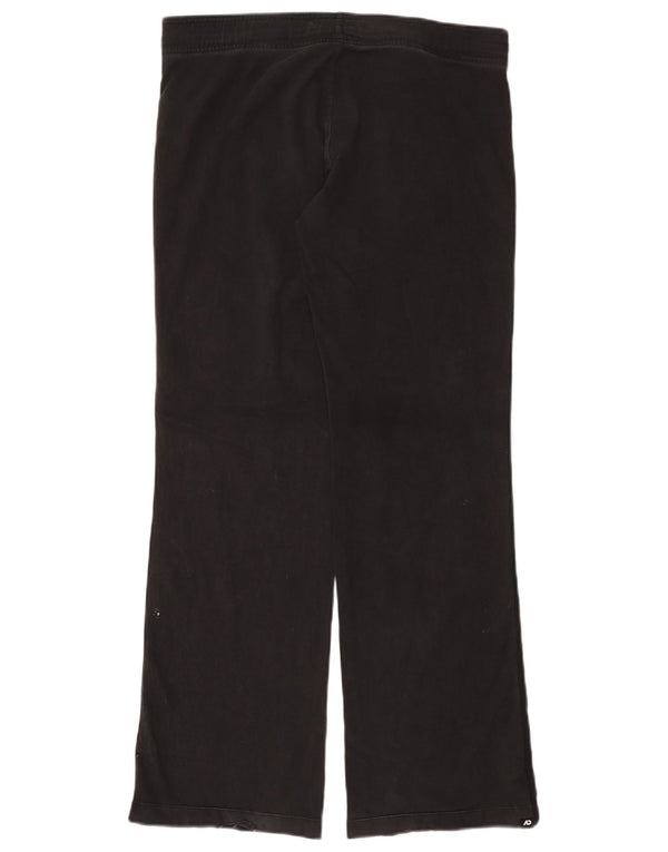 Pantalon de survêtement Nike pour femme UK 14 en coton noir moyen