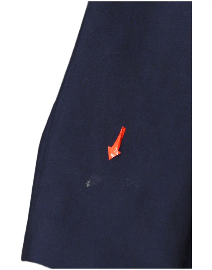 Ted Baker Veste blazer à 2 boutons pour homme UK 40 Large Bleu marine en laine