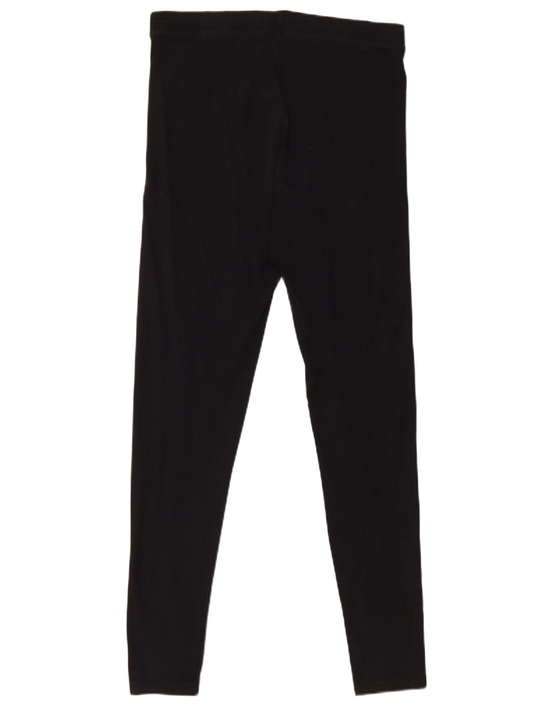 Marks & Spencer Leggings Femme UK 12 Coton Noir Moyen