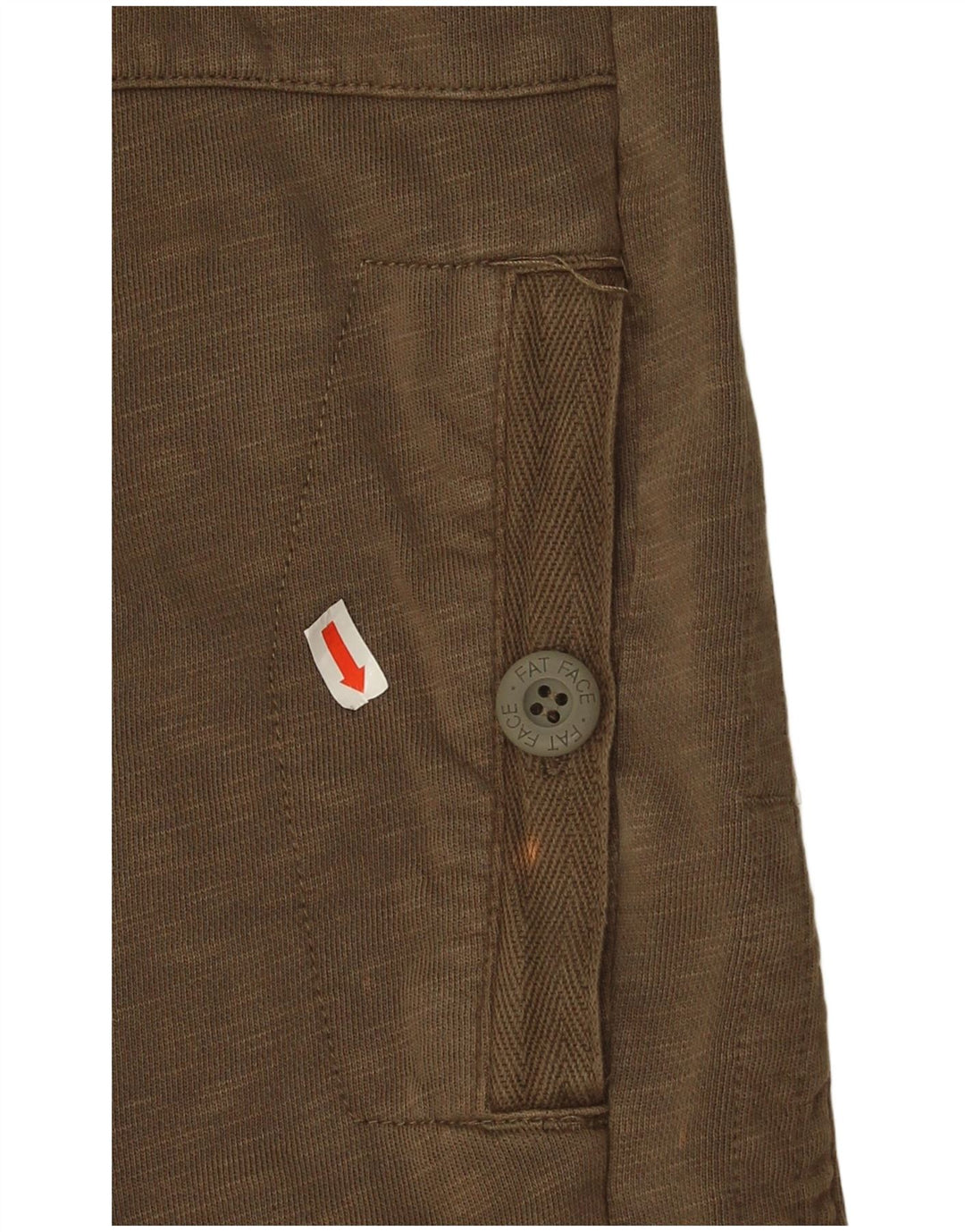 Fat Face Veste de Survêtement Homme Kaki Moyen Coton