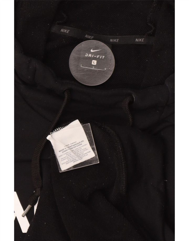 NIKE Pull à capuche graphique NFL pour hommes, grand, noir, polyester