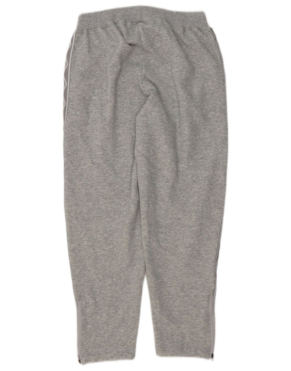 Umbro Pantalon de survêtement graphique pour femme UK 10 Small Gris Moucheté Coton