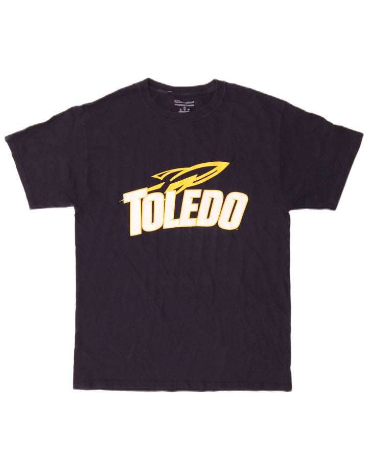 Champion T-Shirt Graphique Toledo Rockets Homme Bleu Marine Moyen