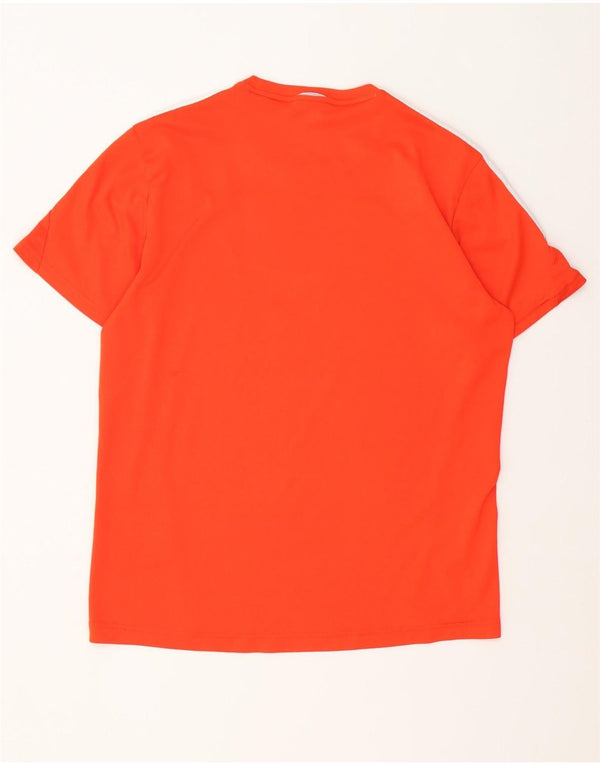 Adidas T-Shirt Homme Haut Orange Moyen Polyester