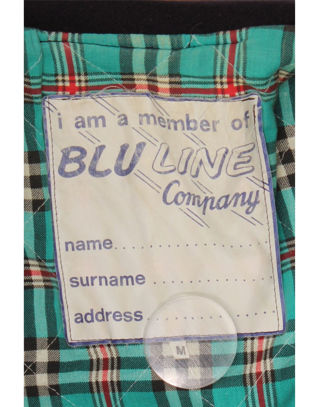 veste utilitaire homme vintage UK 38 Bleu Marine Moyen