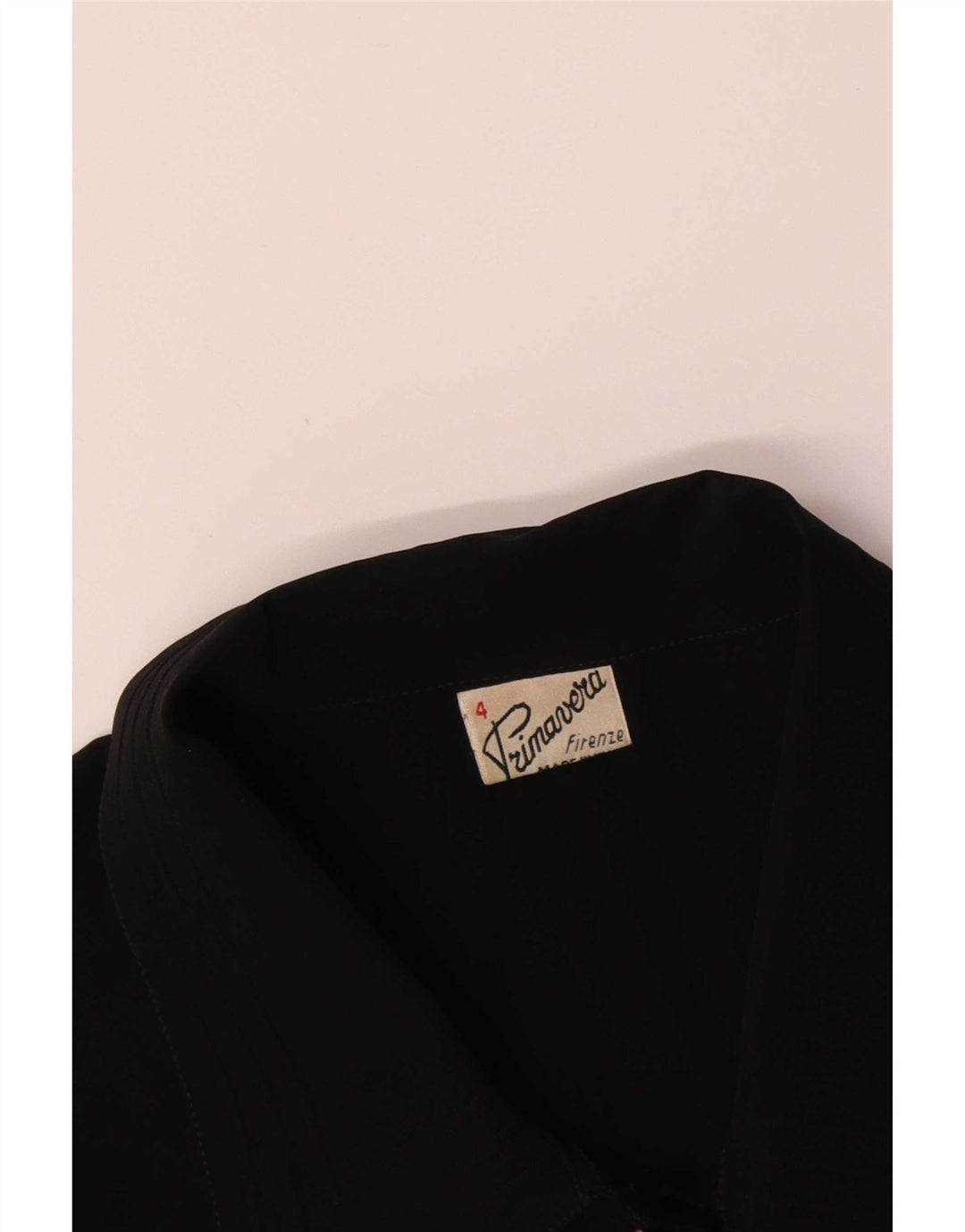 Primavera Firenze Chemisier Femme UK 18 XL Noir Polyester