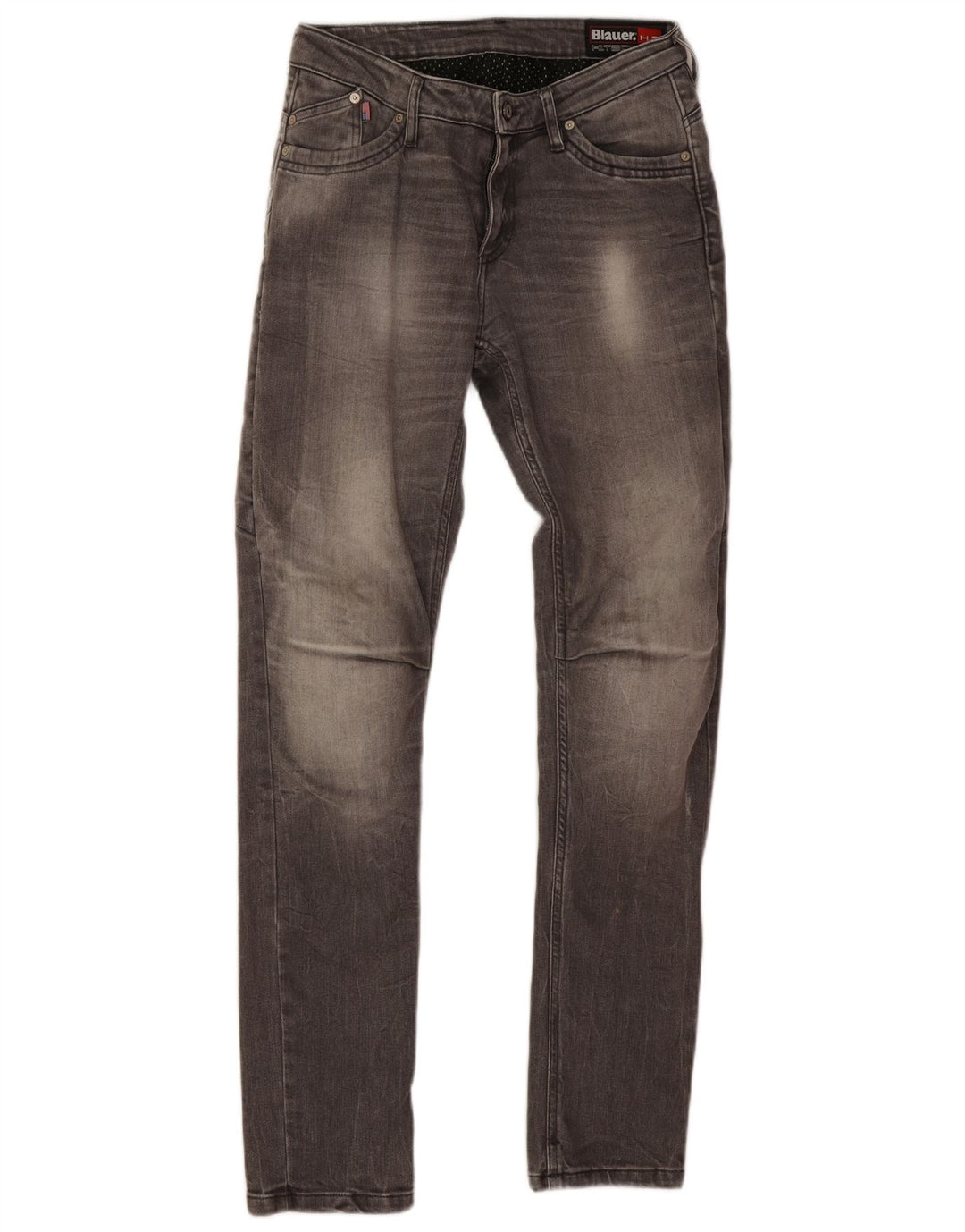 Blauer Jean Skinny Femme W28 L29 Gris Coton