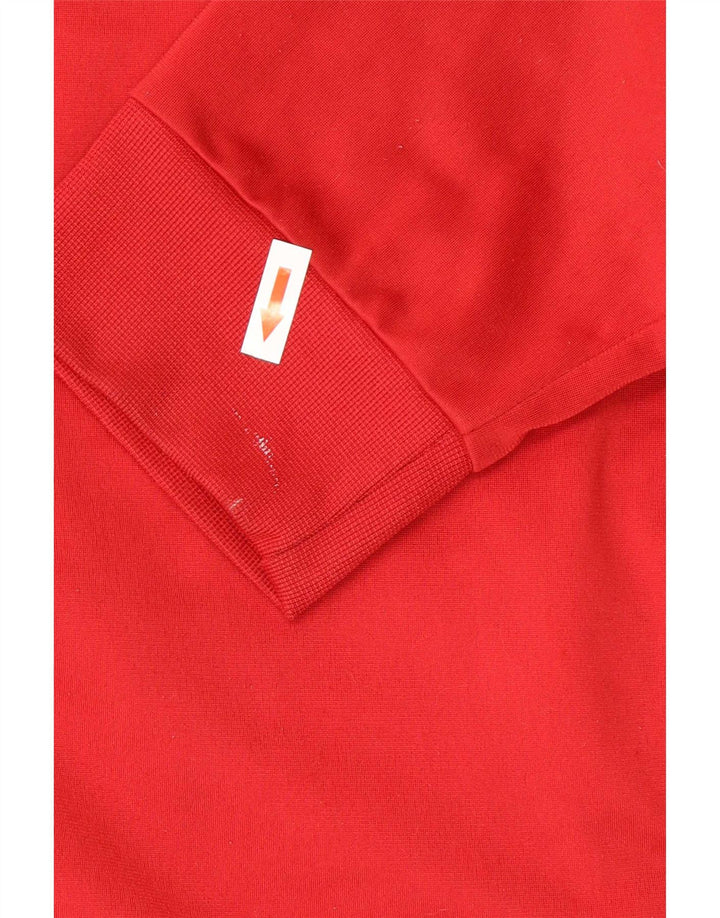 Adidas Veste de survêtement pour homme XL Rouge Polyester