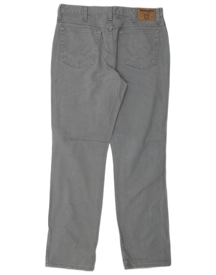 WRANGLER Jean droit régulier homme W34 L33 gris coton