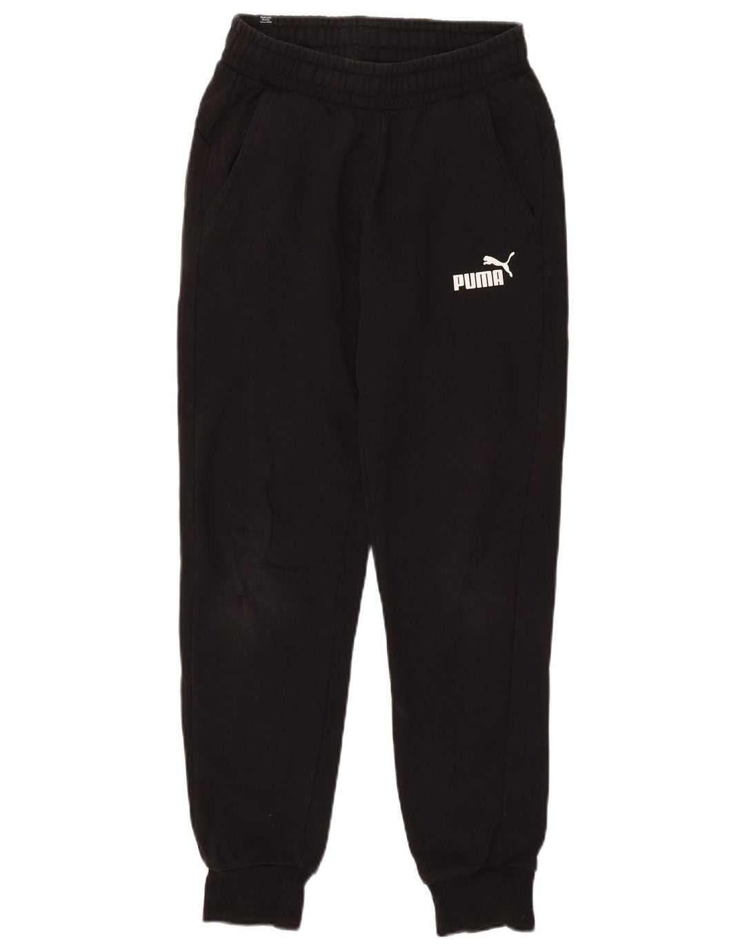 Puma Pantalon de survêtement pour homme en coton noir Taille S