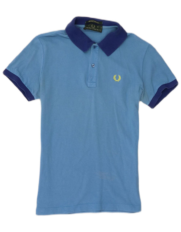 Fred Perry Polo Homme Petit Bleu Coton
