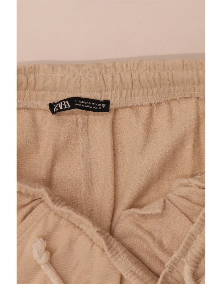 Zara Pantalon de survêtement court pour homme Beige moyen