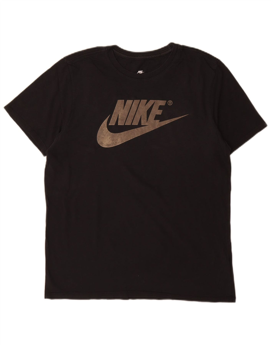 Nike Hommes Athletic Cut Graphic T-Shirt Haut Noir Moyen Coton