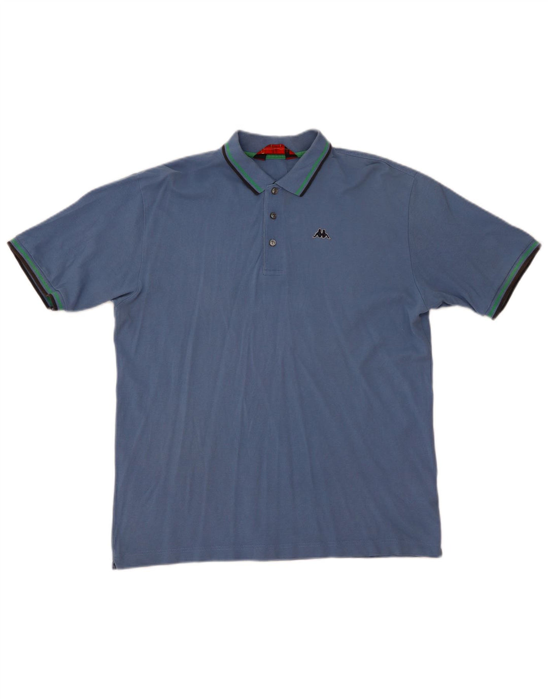 Kappa Polo Homme XL Bleu Coton
