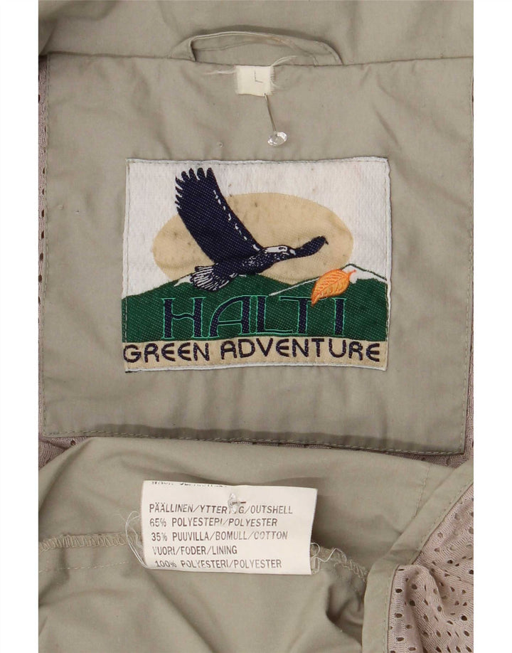 Halti Veste utilitaire à capuche pour homme UK 40 Large Vert Polyester