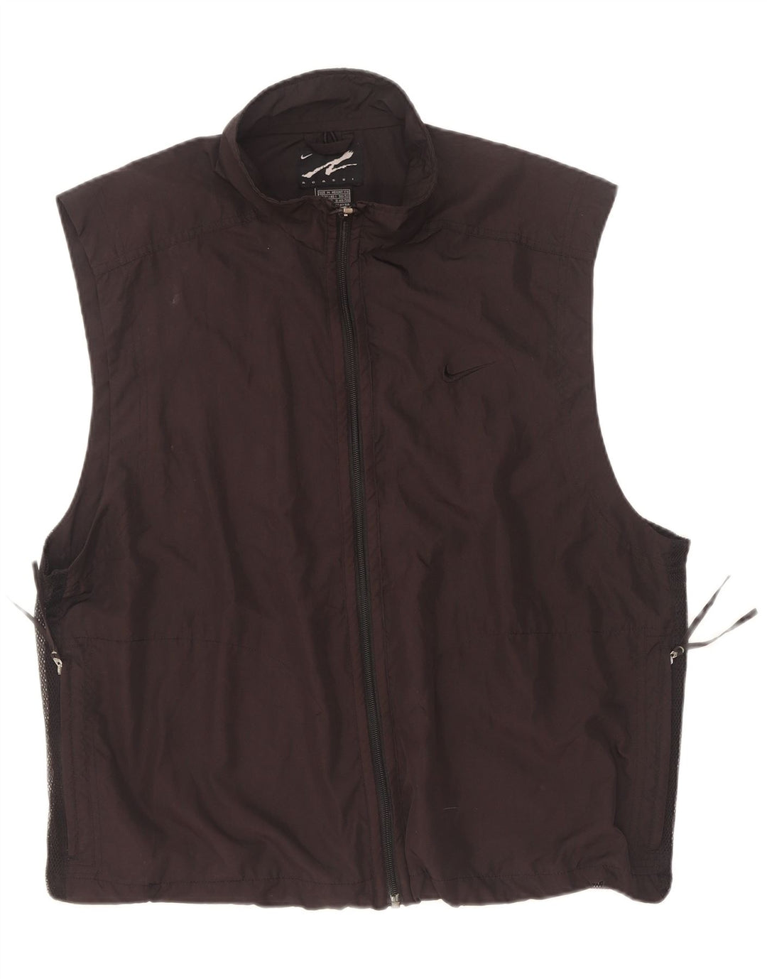Nike Hommes Andre Agassi Survêtement Top Veste UK 38/40 Moyen Noir