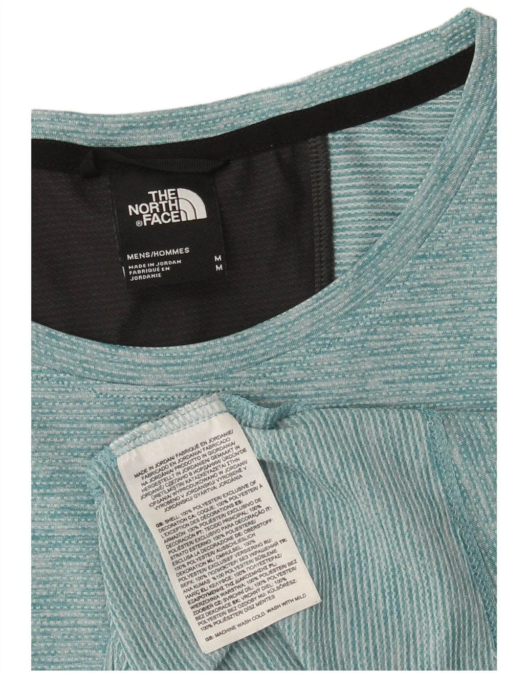 The North Face Débardeur pour homme en polyester color block turquoise moyen