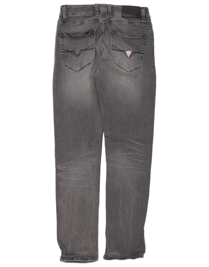 Guess Jean Slim Homme W30 L31 Gris Coton