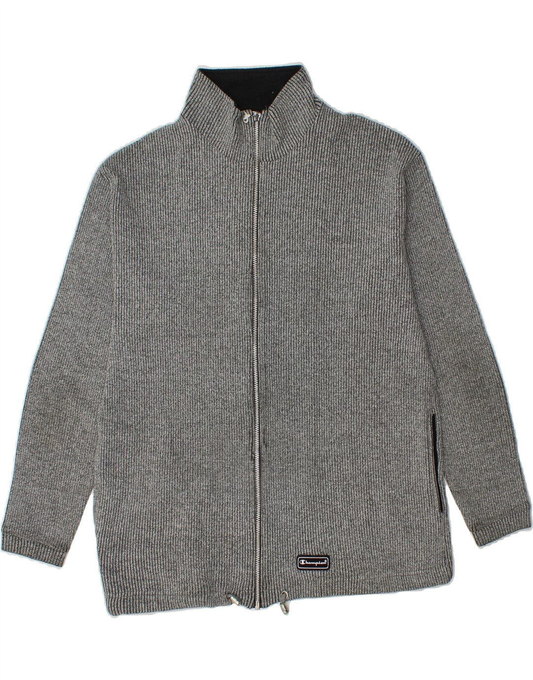 CHAMPION Mens Tracksuit Top Jacket Small Grey Cotton Vintage Champion and Second-Hand Champion from Messina Hembry 