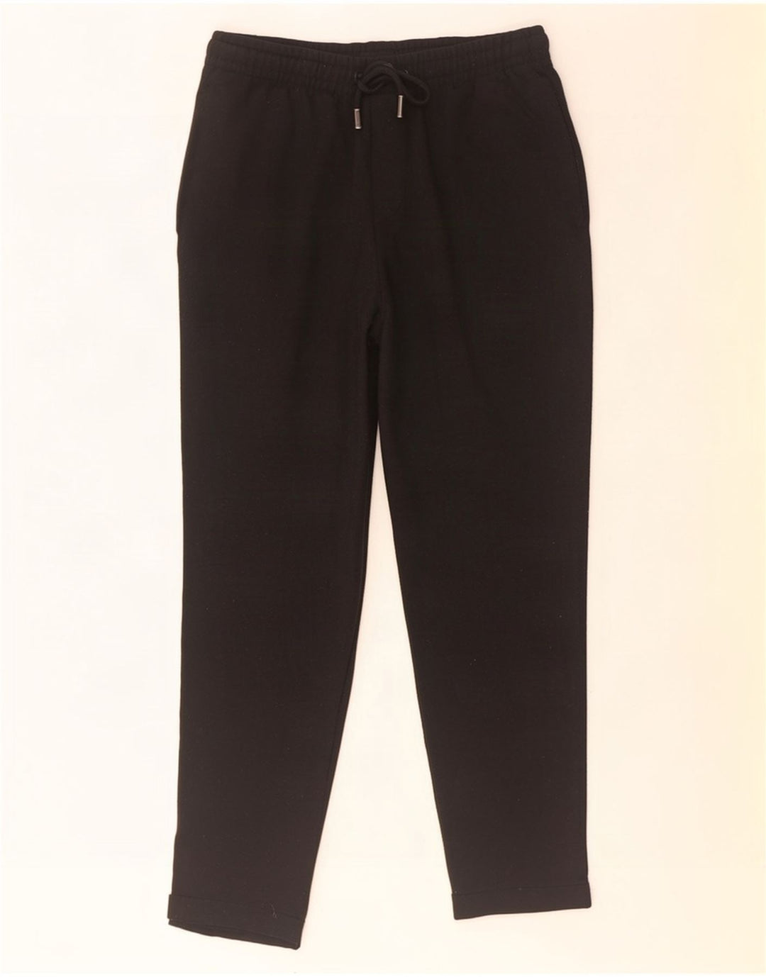 Zara Pantalon De Survêtement Homme Petit Noir Polyester