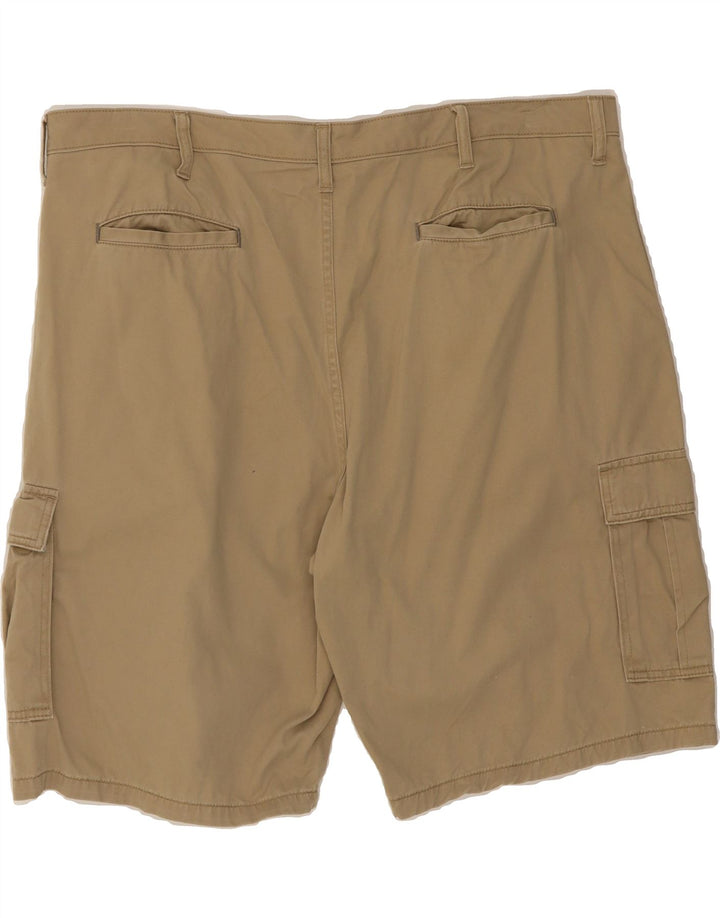 WRANGLER Mens Cargo Shorts W42 2XL Beige Cotton Vintage Wrangler and Second-Hand Wrangler from Messina Hembry 