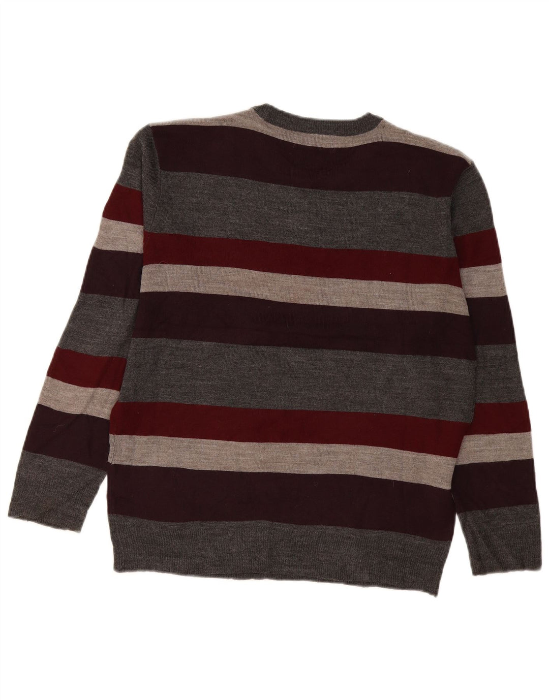 Pierre Cardin Pull col rond homme petit rayé multicolore