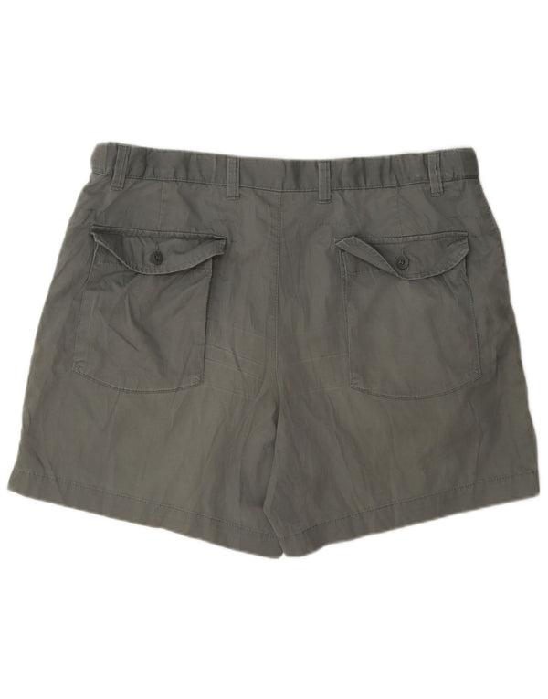 Marks & Spencer Short Chino Bleu Harbor Homme W38 XL Coton Vert