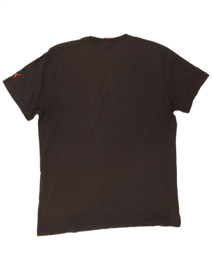 Puma T-shirt graphique pour hommes, grand, noir