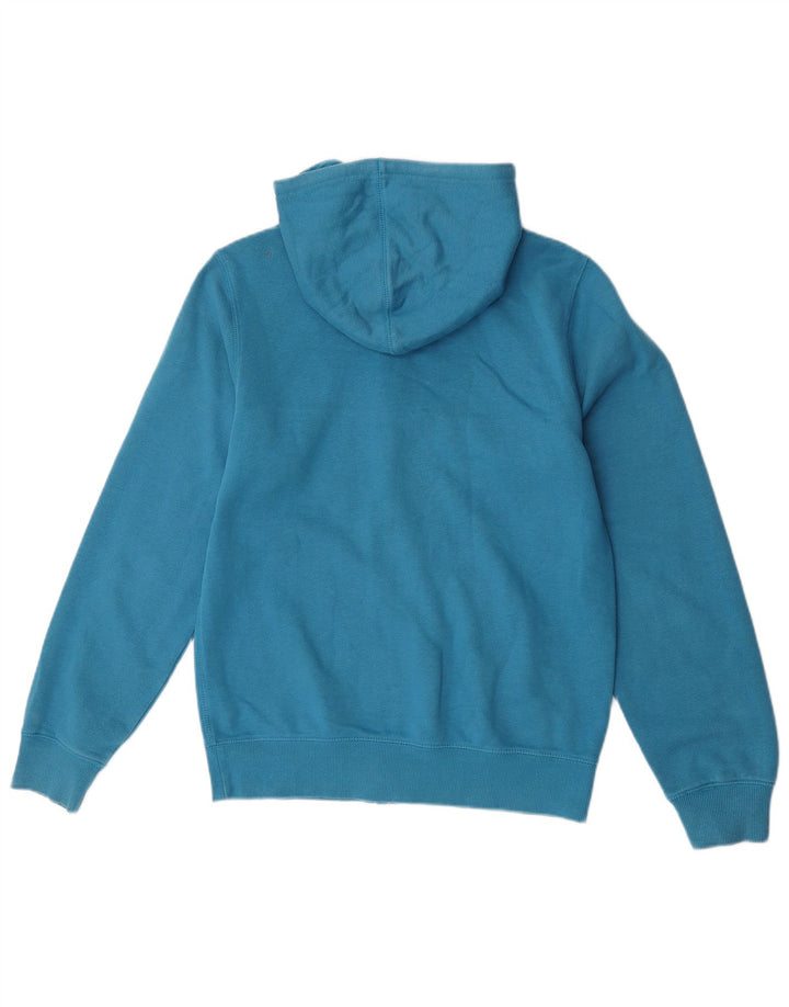 Converse Pull à capuche zippé pour homme Petit coton bleu