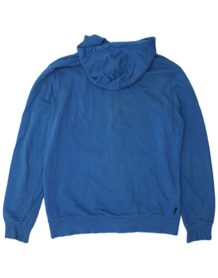 Puma Sweat à Capuche Graphic Zip Homme Bleu Moyen Coton