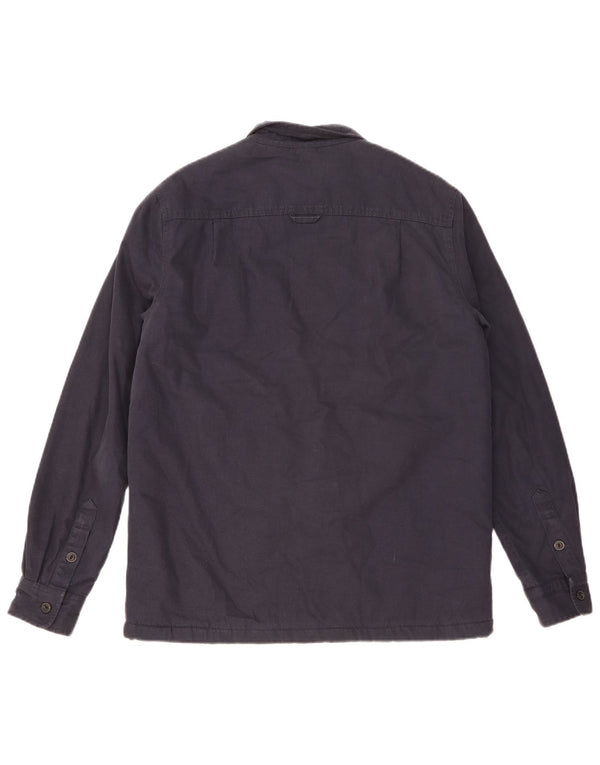 Superdry Chemise Sherpa Lumberjack Homme Bleu Marine Moyen Coton