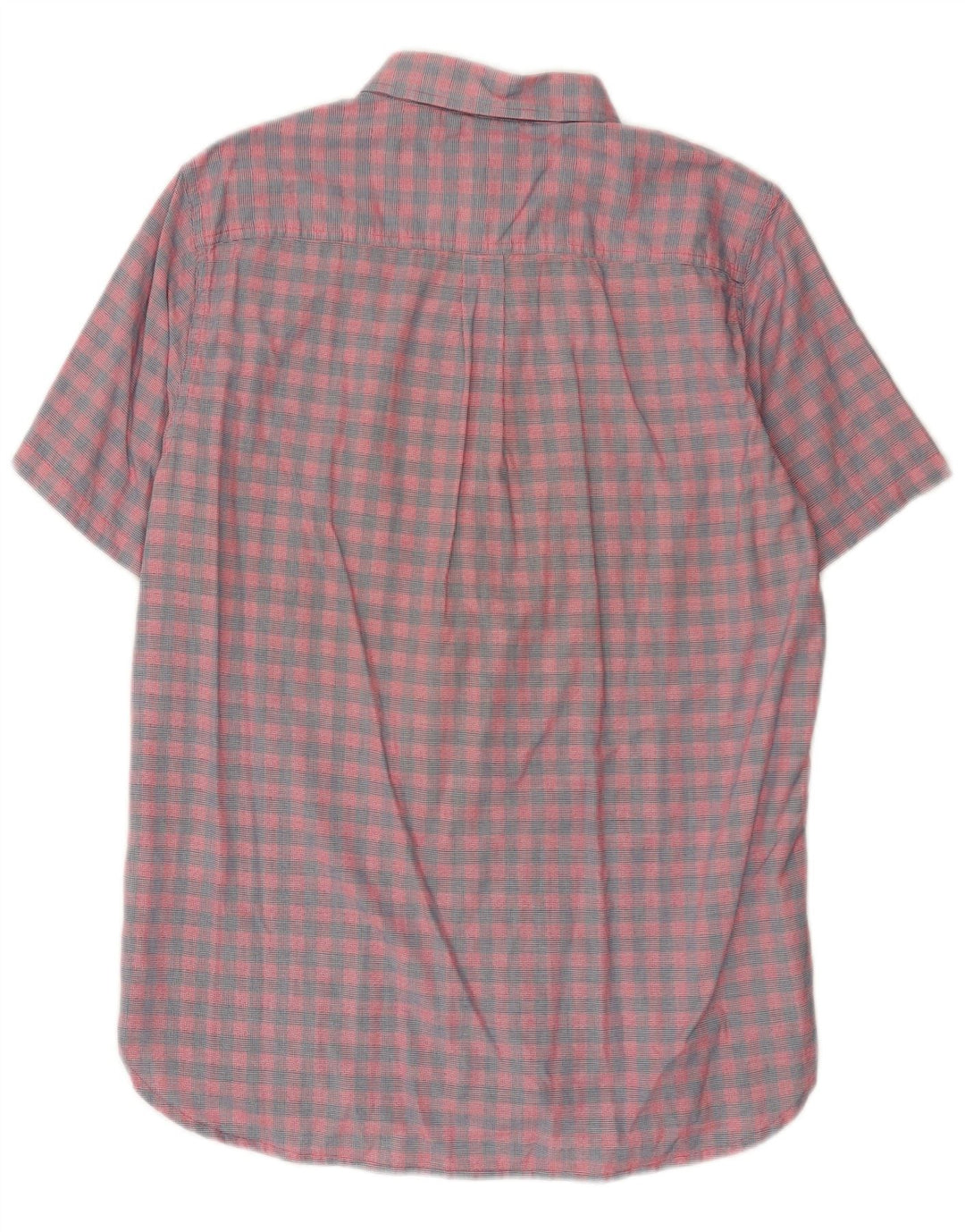 Superdry Chemise à manches courtes Regular Fit pour homme en coton à carreaux roses