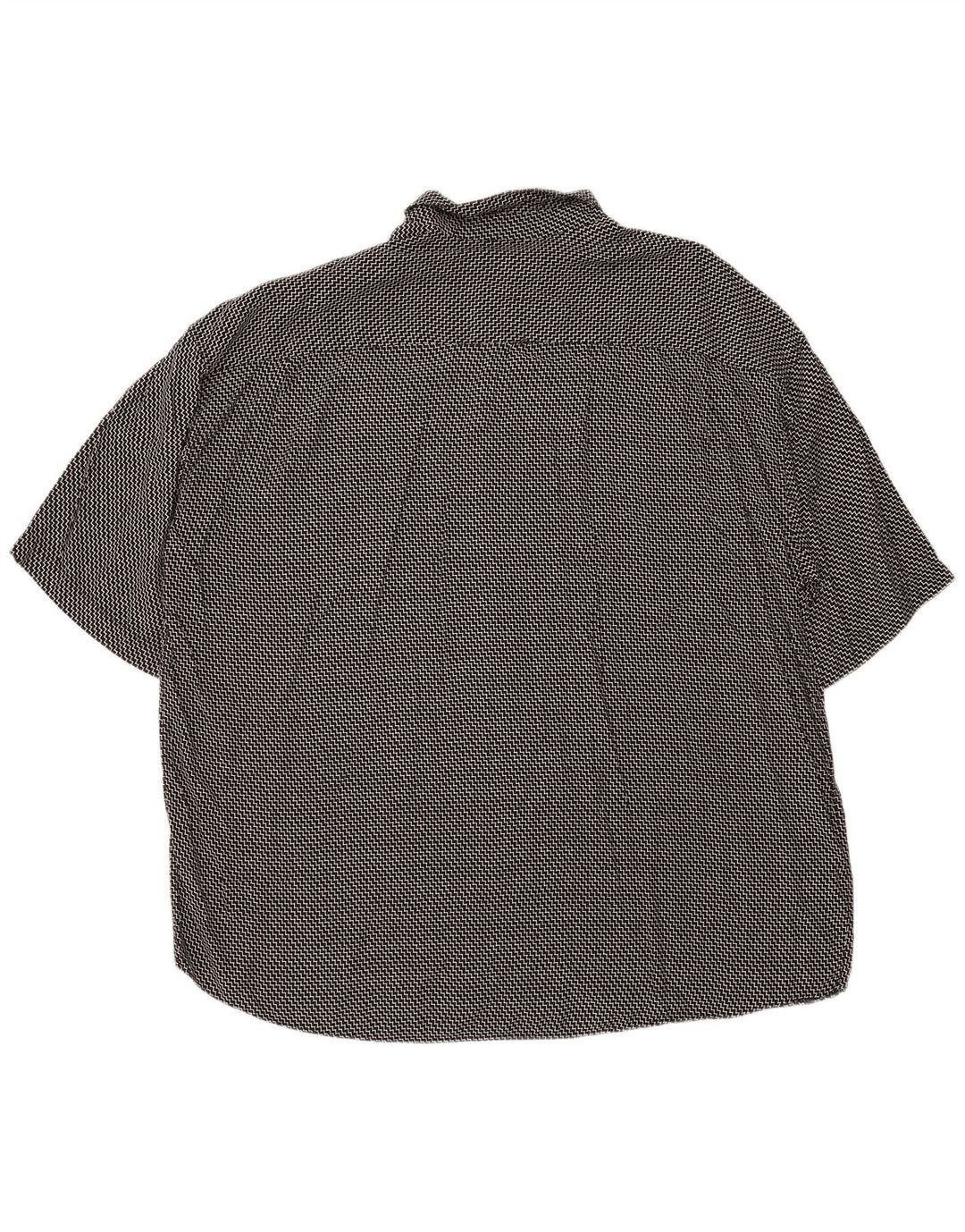 MAXFORT Chemise à manches courtes pour hommes 5XL Chevron noir