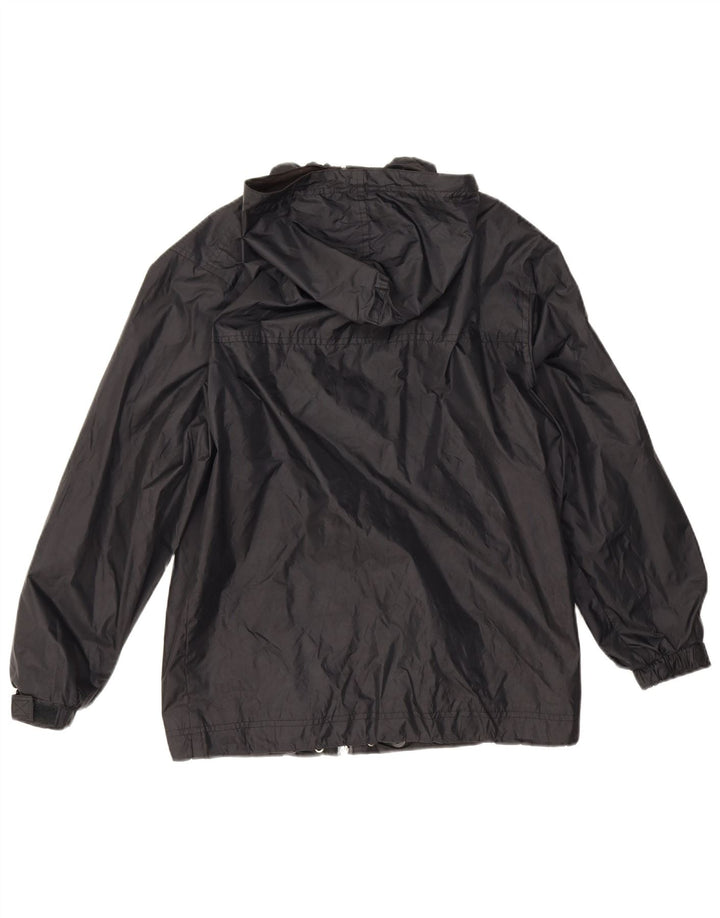 Champion Veste de pluie à capuche pour homme UK 36 Small Noir Polyamide