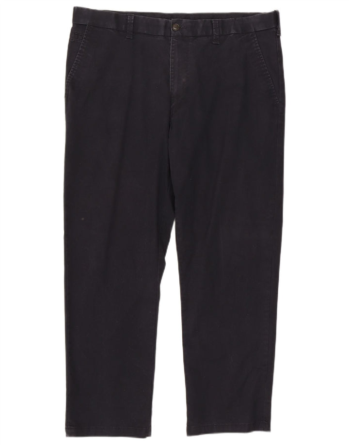 Marks & Spencer Pantalon Chino Regular Blue Harbor Homme W38 L29 Bleu Marine