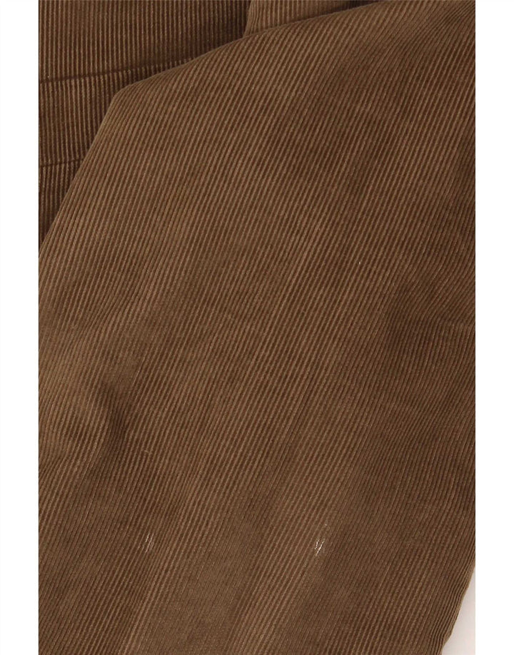Marks & Spencer Veste blazer en velours côtelé à 3 boutons pour homme UK 42 Large Marron