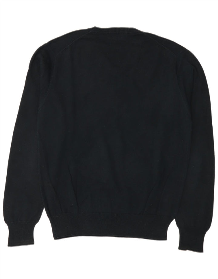 GANT Pull col V Homme Bleu Marine Moyen Coton