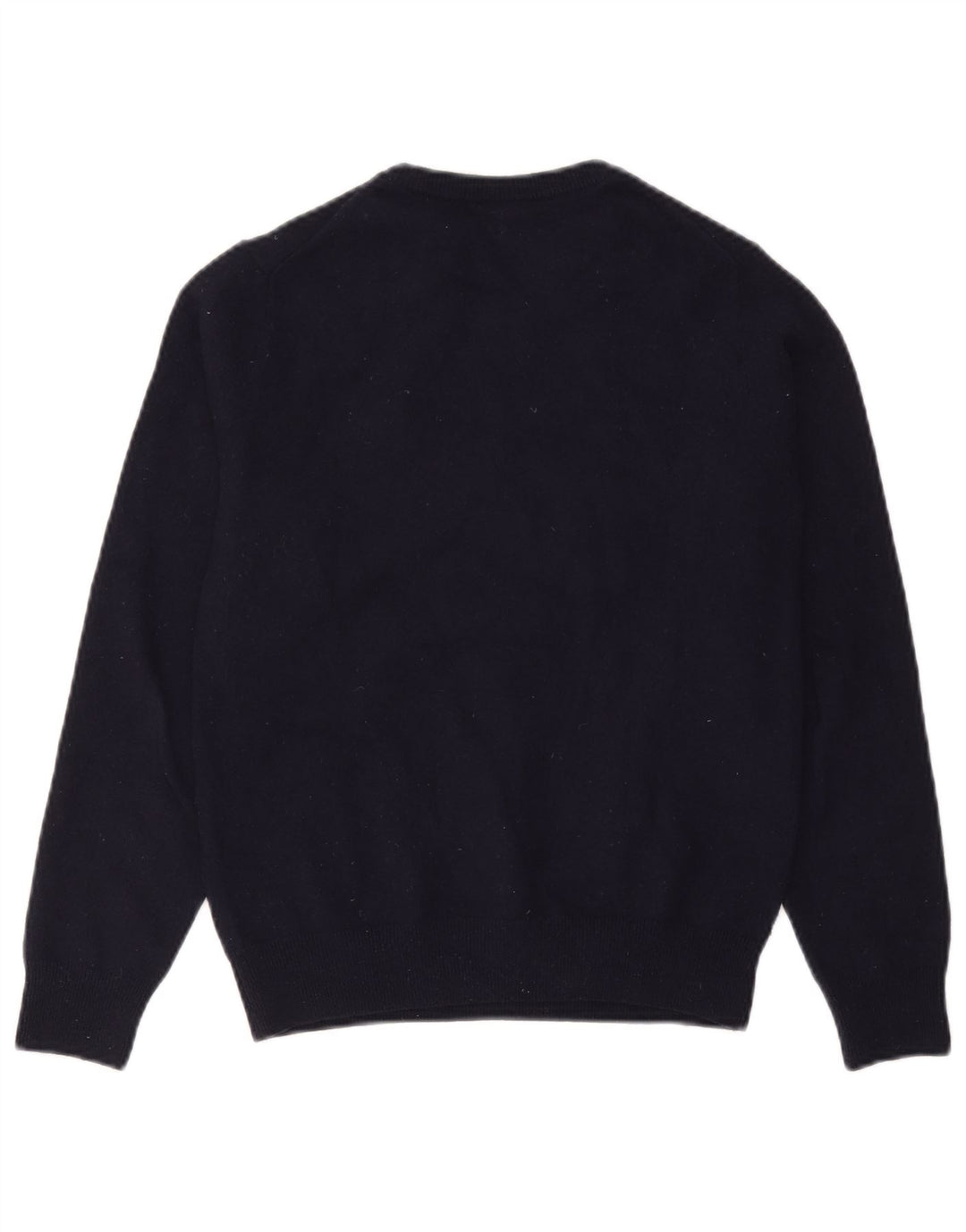 Lacoste Pull ras du cou pour homme Taille 3 Petite laine vierge bleu marine